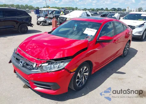 2018 Honda Civic Ex from USA, damaged, VIN 2HGFC2F74JH541746